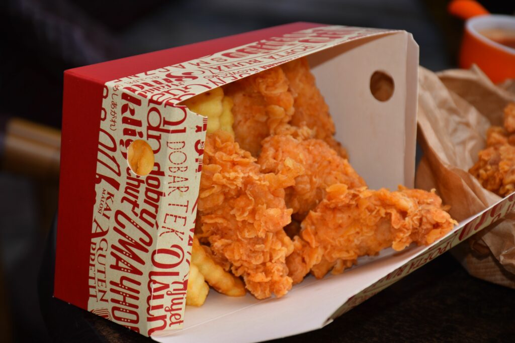 Meniu 5 Hot Crispy strips (fasii de pui crocante)