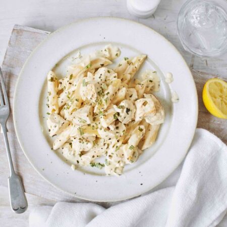 Penne cu pui